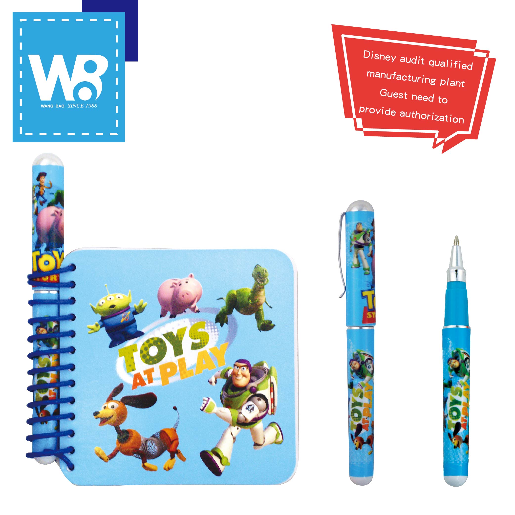 OEM-Toy Story Pocket Notebook Set